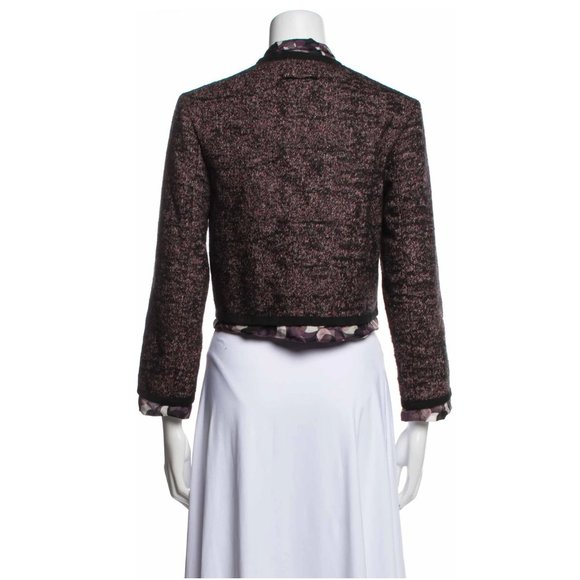 Jean Paul Gaultier Tweed Evening Blazer Jacket Size 6 - Picture 3 of 5